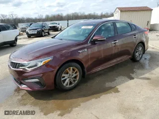 2019 Kia Optima LX with VIN 5XXGT4L3XKG338817, listed as a Copart auction lot 51666415 with 64,159 mi miles and Salvage Title. Bid and sale history available at carsss.com. Image 1.