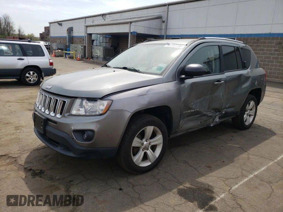 2012 Jeep Compass Latitude with VIN 1C4NJDEB0CD621109, listed as a Copart auction lot 54737735 with 73,323 mi miles and Salvage Title. Bid and sale history available at DreamBid. Image 1.