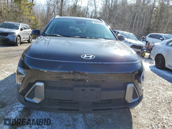 2024 Hyundai Kona SEL with VIN KM8HBCAB3RU140866, listed as a Copart auction lot 50892705 with 8,100 mi miles and Salvage title. Bid and sale history available at DreamBid. Image 5.