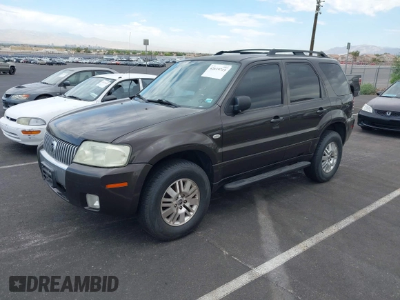 2006 Mercury Mariner Luxury with VIN 4M2YU56186KJ01007, listed as a IAAI auction lot 42619715 with 157,209 mi miles and . Bid and sale history available at DreamBid. Image 2.