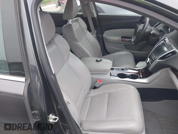 2015 Acura TLX Advance with VIN 19UUB3F72FA005092, listed as a IAAI auction lot 42508850 with 110,853 mi miles and . Bid and sale history available at DreamBid. Image 5.