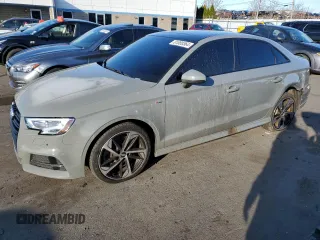 2020 Audi A3 Sedan S line Premium with VIN WAUBEGFF6LA104258, listed as a Copart auction lot 81889364 with 77,159 mi miles and Salvage Title. Bid and sale history available at carsss.com. Image 1.