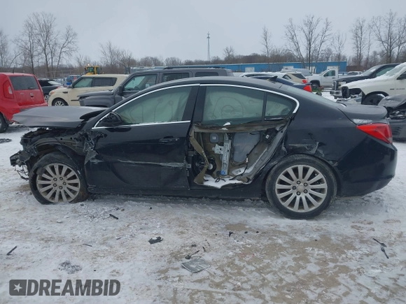 2011 Buick Regal CXL RL2 with VIN 2G4GP5EC5B9185208, listed as a IAAI auction lot 41264795 with 200,647 mi miles. Bid and sale history available at carsss.com. Image 14.