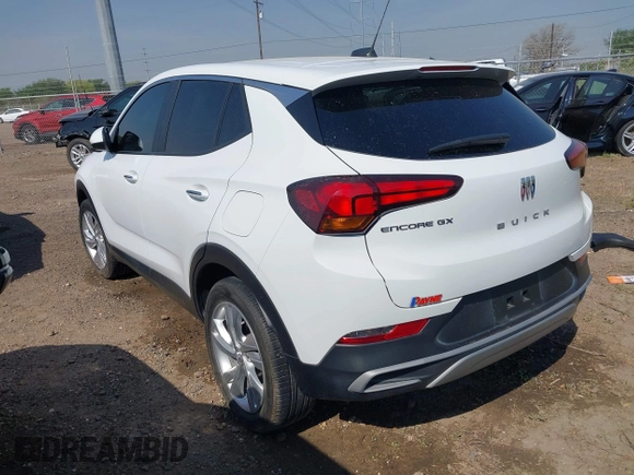 2024 Buick Encore GX Preferred z VIN KL4AMBS20RB009425, wystawiony jako IAAI lot #41928120 z przebiegiem 23 373 mil mil oraz . Historia ofert i sprzedaży dostępna na DreamBid. Obrazek 3.