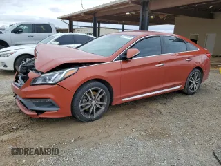 2015 Hyundai Sonata Sport z VIN 5NPE34AB9FH112120, wystawiony jako Copart lot #47788475 z przebiegiem 151 143 mil mil oraz Szkoda całkowita • Salvage title. Historia ofert i sprzedaży dostępna na DreamBid. Obrazek 1.
