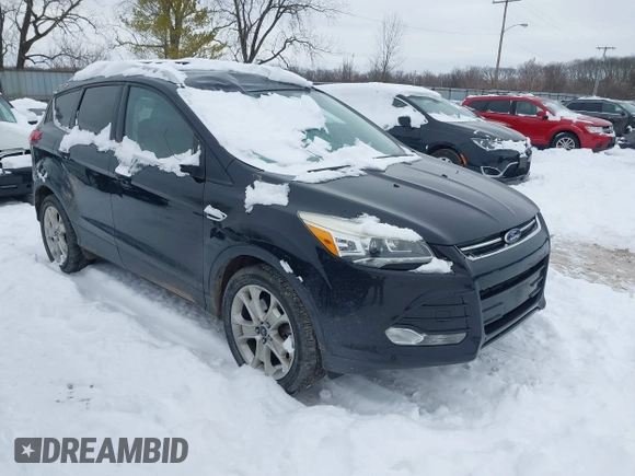 2016 Ford Escape Titanium with VIN 1FMCU9J96GUC08563, listed as a IAAI auction lot 41252475 with 120,404 mi miles. Bid and sale history available at carsss.com. Image 1.