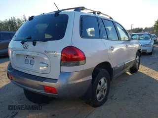 2006 Hyundai Santa Fe GLS with VIN KM8SC13D76U105720, listed as a IAAI auction lot 41559249 with 180,436 mi miles. Bid and sale history available at carsss.com. Image 4.