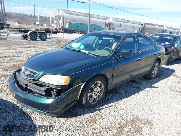 2000 Acura TL with VIN 19UUA5660YA016391, listed as a IAAI auction lot 41569131 with 107,692 mi miles. Bid and sale history available at carsss.com. Image 2.