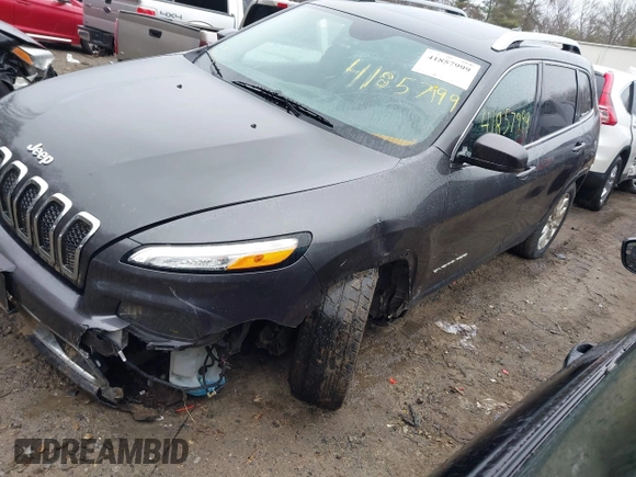 2015 Jeep Cherokee Limited with VIN 1C4PJMDS2FW523010, listed as a IAAI auction lot 41857999 with 162,625 mi miles and . Bid and sale history available at DreamBid. Image 17.
