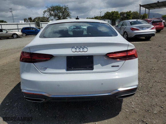 2023 Audi A5 Sportback S line Premium with VIN WAUDACF5XPA054054, listed as a Copart auction lot 48175464 with NaN miles. Bid and sale history available at carsss.com. Image 6.
