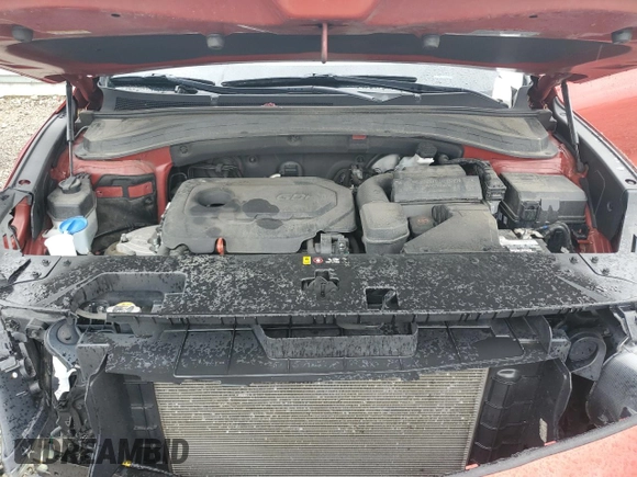 2019 Hyundai Santa Fe SEL with VIN 5NMS33AD3KH073756, listed as a Copart auction lot 53668205 with 99,872 mi miles and Salvage Title. Bid and sale history available at DreamBid. Image 12.