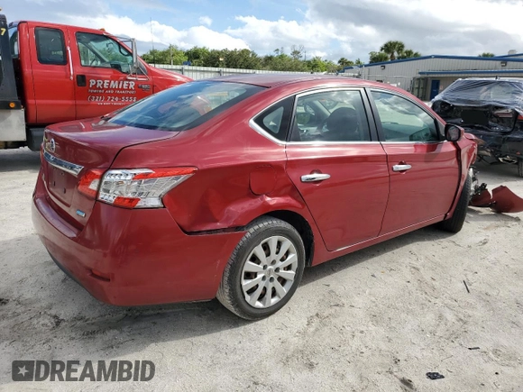 2013 Nissan Sentra SV with VIN 3N1AB7APXDL740802, listed as a Copart auction lot 85865554 with 225,392 mi miles and Salvage Title. Bid and sale history available at DreamBid. Image 3.