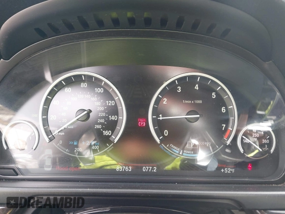 2016 BMW 5 Series 535i with VIN WBA5B1C56GG132708, listed as a IAAI auction lot 41725607 with 83,763 mi miles and . Bid and sale history available at DreamBid. Image 7.