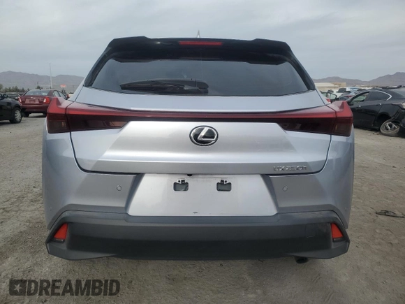 2024 Lexus UX with VIN JTHX6JBH9R2166376, listed as a Copart auction lot 85294644 with 6,173 mi miles and Salvage Title. Bid and sale history available at carsss.com. Image 6.