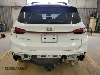 2022 Hyundai Santa Fe Hybrid Limited with VIN KM8S5DA1XNU054524, listed as a Copart auction lot 49461015 with 27,809 mi miles and Salvage Title. Bid and sale history available at carsss.com. Image 6.