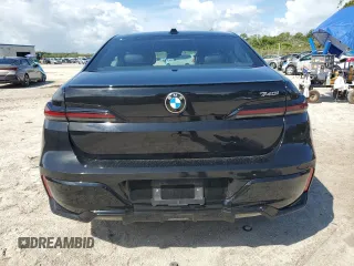 2023 BMW 7 Series 740i with VIN WBA23EH08PCM32908, listed as a Copart auction lot 59144245 with Not provided miles and Non repairable. Bid and sale history available at DreamBid. Image 6.