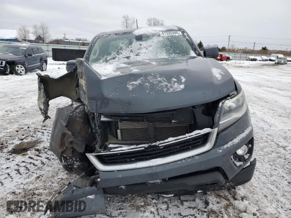 2017 Chevrolet Colorado 4WD LT with VIN 1GCHTCEN7H1205174, listed as a Copart auction lot 41335395 with 91,960 mi miles and Salvage title. Bid and sale history available at DreamBid. Image 5.