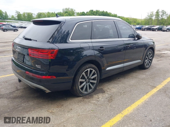 2017 Audi Q7 Premium Plus with VIN WA1LAAF77HD014335, listed as a IAAI auction lot 42376902 with 163,877 mi miles and . Bid and sale history available at DreamBid. Image 4.
