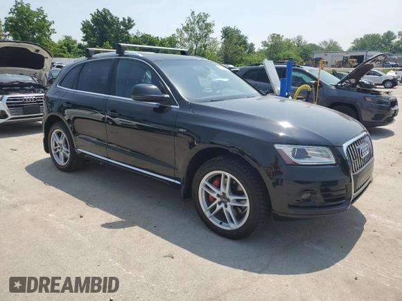 2014 Audi Q5 Premium Plus with VIN WA1CMAFP3EA046669, listed as a Copart auction lot 60703585 with 204,470 mi miles and Clean title. Bid and sale history available at DreamBid. Image 4.