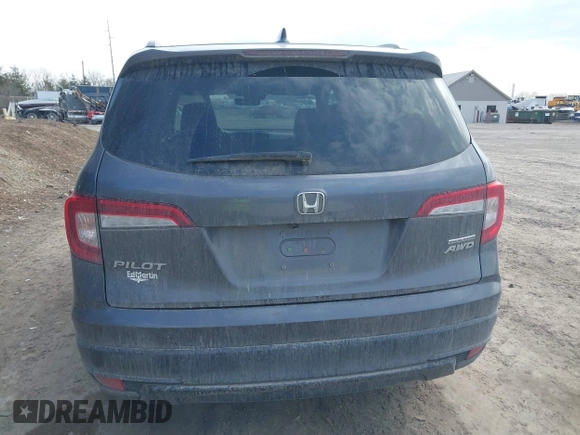 2021 Honda Pilot Special Edition with VIN 5FNYF6H29MB087317, listed as a IAAI auction lot 41696169 with 74,195 mi miles. Bid and sale history available at carsss.com. Image 16.