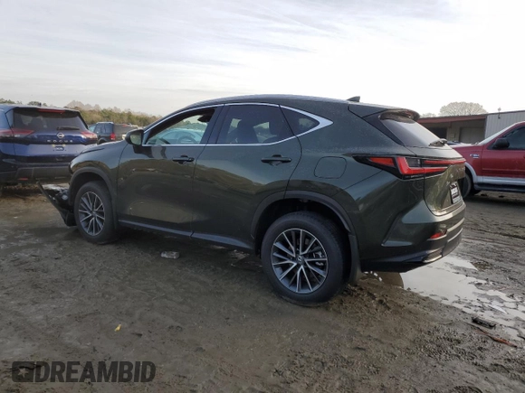 2025 Lexus NX 350h with VIN 2T2AKCEZ8SC043304, listed as a Copart auction lot 42719255 with 1,221 mi miles and Salvage Title. Bid and sale history available at DreamBid. Image 2.