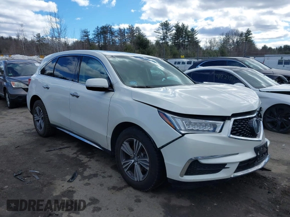 2019 Acura MDX with VIN 5J8YD4H35KL033639, listed as a IAAI auction lot 41721505 with 69,160 mi miles and . Bid and sale history available at DreamBid. Image 1.