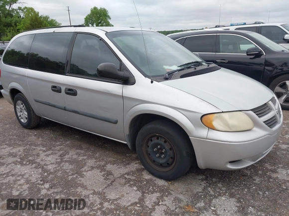 2005 Dodge Caravan SE with VIN 1D4GP24R95B151741, listed as a IAAI auction lot 42215827 with 189,025 mi miles and . Bid and sale history available at carsss.com. Image 1.