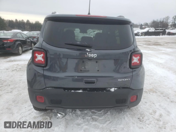 2022 Jeep Renegade Sport with VIN ZACNJCA15NPN89797, listed as a Copart auction lot 82684823 with 7,019 mi miles and . Bid and sale history available at DreamBid. Image 6.