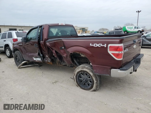 2009 Ford F-150 XL with VIN 1FTRF14W09KB90846, listed as a Copart auction lot 82565664 with 197,718 mi miles and Clean title. Bid and sale history available at DreamBid. Image 2.