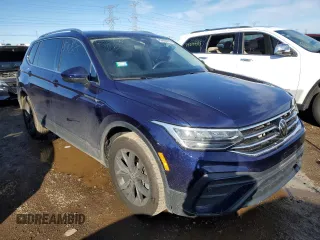 2023 Volkswagen Tiguan SE with VIN 3VVNB7AX4PM024346, listed as a Copart auction lot 80693914 with 18,241 mi miles and Salvage title. Bid and sale history available at DreamBid. Image 4.