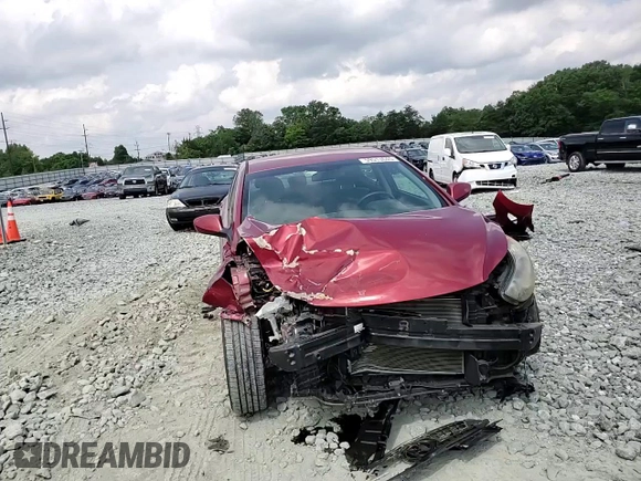 2013 Hyundai Elantra GLS with VIN 5NPDH4AE4DH437567, listed as a Copart auction lot 59513645 with 32,143 mi miles and Salvage title. Bid and sale history available at DreamBid. Image 13.
