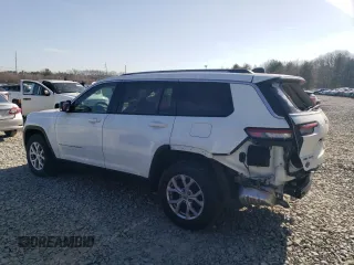 2021 Jeep Grand Cherokee Limited z VIN 1C4RJKBG1M8122237, wystawiony jako Copart lot #45899505 z przebiegiem 69 022 mil mil oraz Szkoda całkowita • Salvage title. Historia ofert i sprzedaży dostępna na DreamBid. Obrazek 2.