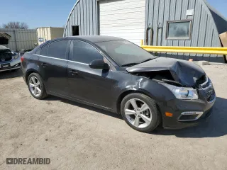 2015 Chevrolet Cruze LT with VIN 1G1PE5SB2F7127417, listed as a Copart auction lot 48847865 with 143,134 mi miles and Salvage Title. Bid and sale history available at carsss.com. Image 4.