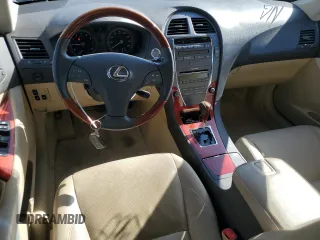 2008 Lexus ES with VIN JTHBJ46G382166416, listed as a Copart auction lot 53131545 with 117,072 mi miles and Salvage Title. Bid and sale history available at carsss.com. Image 8.