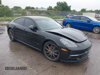 2018 Porsche Panamera 4S with VIN WP0AB2A73JL136368, listed as a IAAI auction lot 42744321 with Not provided miles and . Bid and sale history available at DreamBid. Image 1.