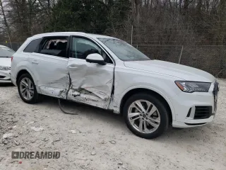 2023 Audi Q7 Premium z VIN WA1AXBF78PD012961, wystawiony jako Copart lot #83528094 z przebiegiem 31 698 mil mil oraz Szkoda całkowita • Salvage title. Historia ofert i sprzedaży dostępna na DreamBid. Obrazek 4.