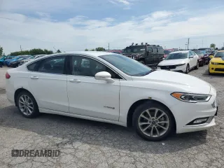 2017 Ford Fusion Hybrid SE with VIN 3FA6P0LU2HR410031, listed as a Copart auction lot 64358464 with Not provided miles and Clean title. Bid and sale history available at DreamBid. Image 4.