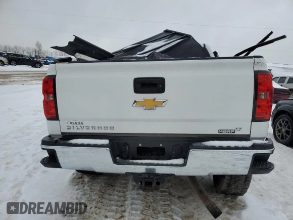 2018 Chevrolet Silverado 3500HD LT with VIN 1GC1KZEG6JF213235, listed as a Copart auction lot 37108674 with 0 mi miles and Salvage Title. Bid and sale history available at carsss.com. Image 6.