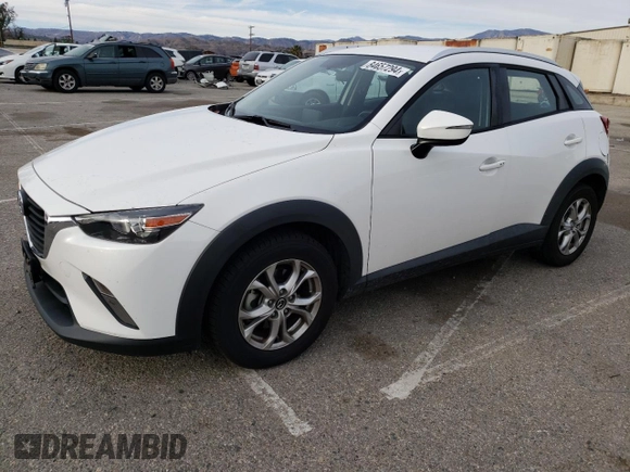 2016 Mazda CX-3 Touring with VIN JM1DKBC71G0123543, listed as a Copart auction lot 84657294 with 113,080 mi miles and Salvage Title. Bid and sale history available at carsss.com. Image 1.