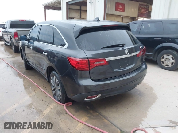 2014 Acura MDX Technology z VIN 5FRYD4H49EB042373, wystawiony jako IAAI lot #42361471 z przebiegiem 247 372 mil mil oraz . Historia ofert i sprzedaży dostępna na DreamBid. Obrazek 3.