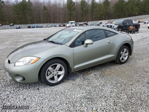 2008 Mitsubishi Eclipse GS with VIN 4A3AK24F78E014918, listed as a Copart auction lot 47141055 with 87,382 mi miles and Salvage Title. Bid and sale history available at carsss.com. Image 1.