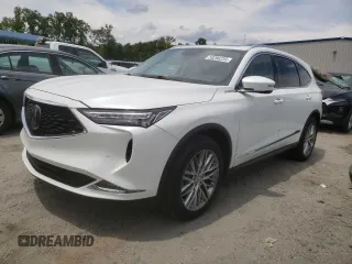 2022 Acura MDX Advance с VIN 5J8YE1H88NL036143, выставлен на аукционе Copart как лот 59266235 с пробегом 47 761 миль миль и Списание • Salvage title. История ставок и продаж доступна на DreamBid. Изображение 1.