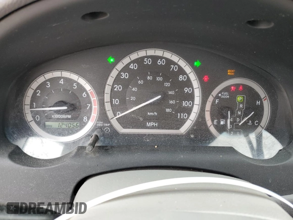 2004 Toyota Sienna CE with VIN 5TDZA23C34S044504, listed as a Copart auction lot 47039055 with 124,056 mi miles and Salvage Title. Bid and sale history available at carsss.com. Image 9.