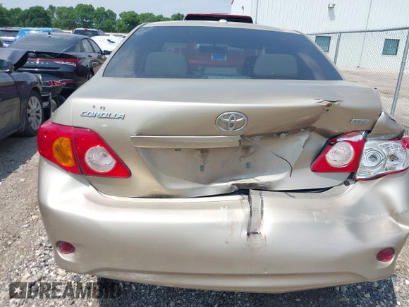 2009 Toyota Corolla with VIN 1NXBU40E69Z002692, listed as a IAAI auction lot 41942713 with 127,609 mi miles. Bid and sale history available at carsss.com. Image 16.