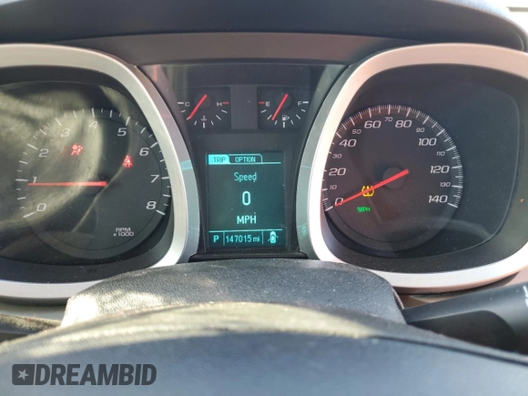 2016 Chevrolet Equinox LT with VIN 2GNALCEK5G1156385, listed as a Copart auction lot 48083945 with 147,015 mi miles and Salvage Title. Bid and sale history available at carsss.com. Image 9.