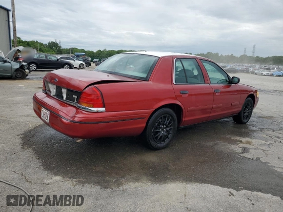 1999 Ford Crown Victoria Police with VIN 2FAFP71W7XX167653, listed as a Copart auction lot 54241955 with 81,967 mi miles and Salvage Title. Bid and sale history available at carsss.com. Image 3.