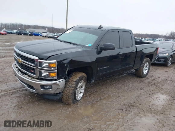 2015 Chevrolet Silverado 1500 LT with VIN 1GCVKREC5FZ264391, listed as a IAAI auction lot 41222685 with 138,874 mi miles. Bid and sale history available at carsss.com. Image 2.