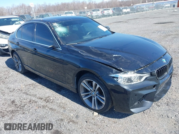2017 BMW 3 Series 330i xDrive with VIN WBA8D9G31HNU64664, listed as a IAAI auction lot 41654073 with 41,971 mi miles. Bid and sale history available at carsss.com. Image 1.