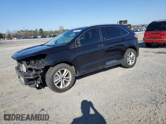 2020 Ford Edge SEL with VIN 2FMPK4J99LBA74089, listed as a Copart auction lot 47348105 with 81,855 mi miles and Salvage Title. Bid and sale history available at carsss.com. Image 1.