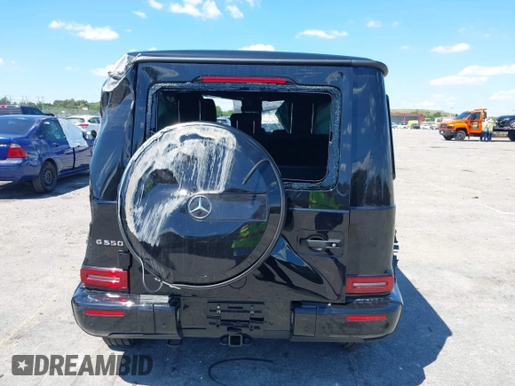 2024 Mercedes-Benz G 550 with VIN W1NYC6BJ6RX510367, listed as a IAAI auction lot 41894397 with 4,886 mi miles and . Bid and sale history available at DreamBid. Image 16.
